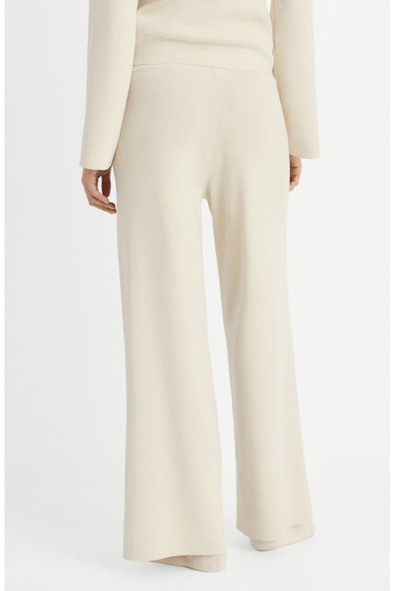 Wide Leg Rib Drawstring Pants, Alternate, color, LIGHT/ PASTEL GREY