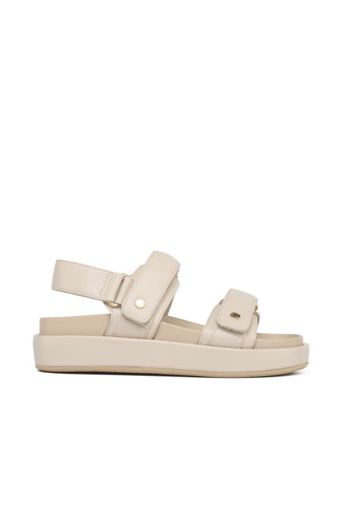 Bay Leather Slingback Sandal