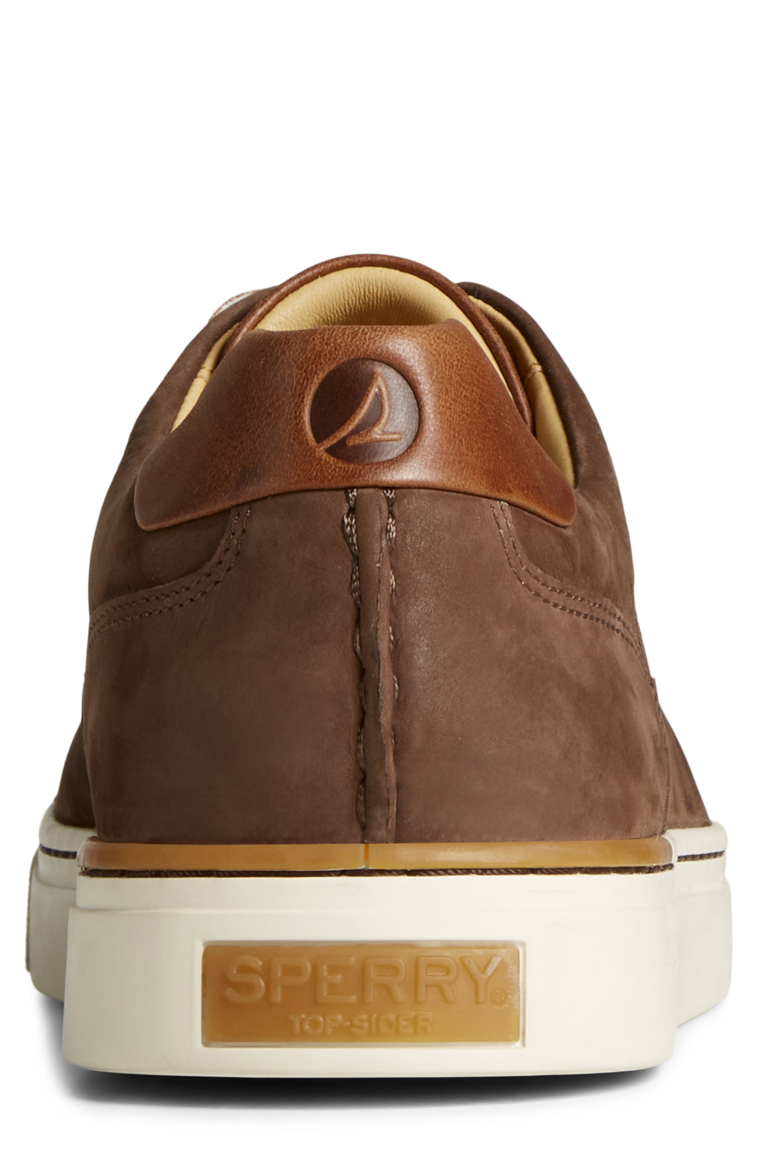 Sperry Gold Cup<sup>®</sup> Victura Leather Sneaker, Alternate, color, Brown