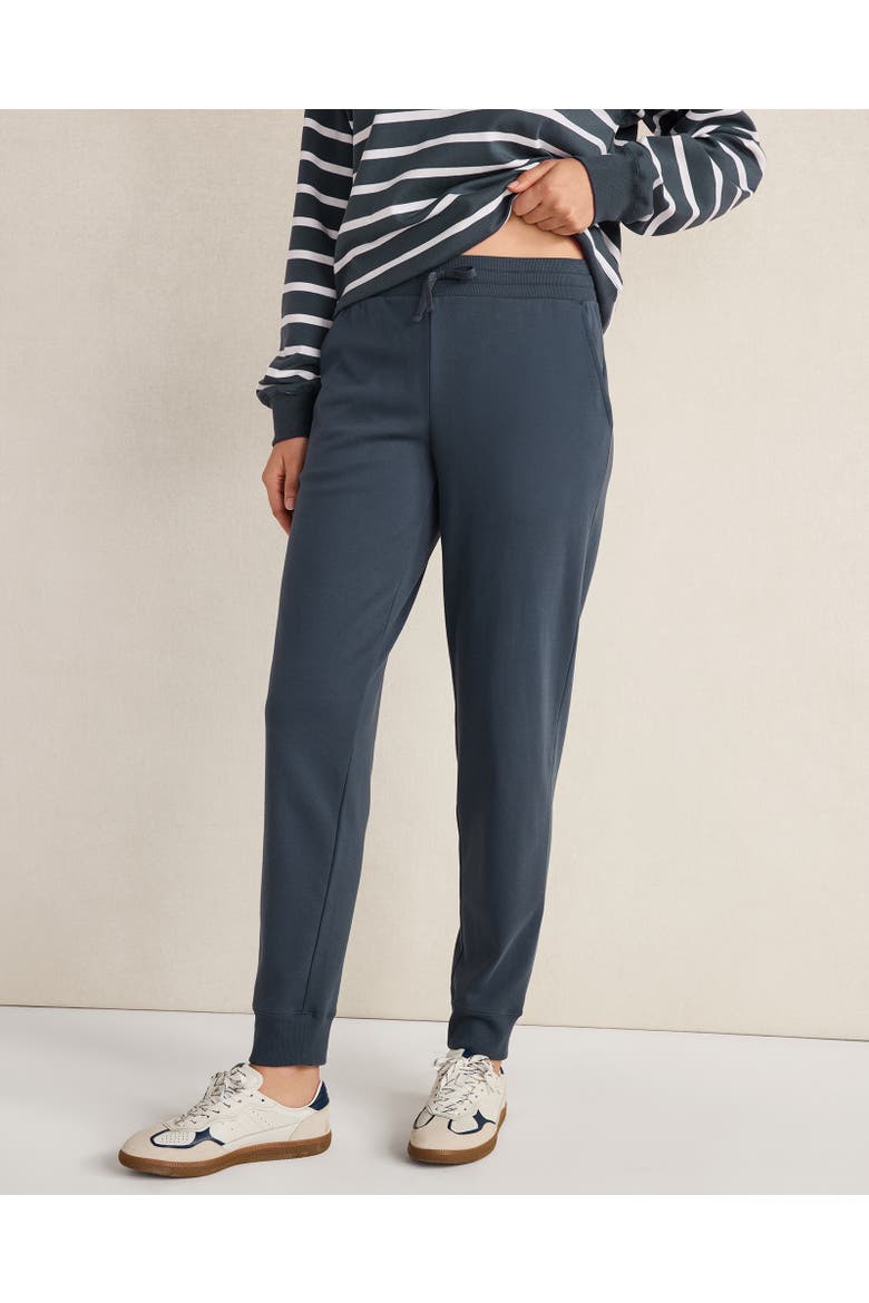 Organic Cotton Interlock Joggers, Main, color, Midnight