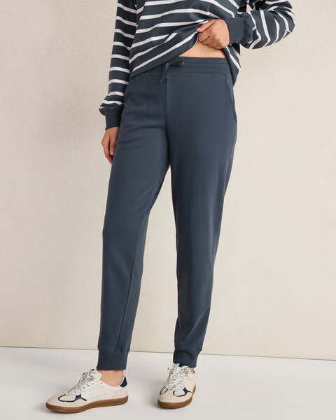 Organic Cotton Interlock Joggers