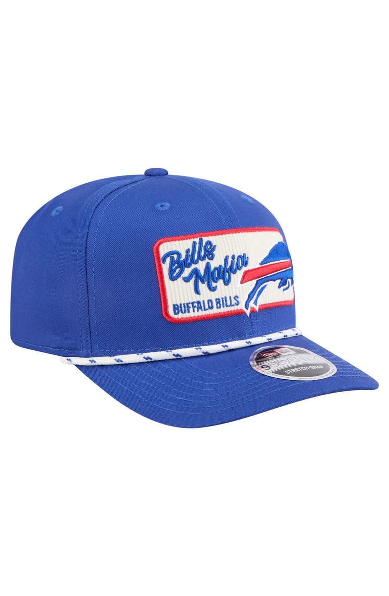 New Era Men's New Era Royal Buffalo Bills Chant 9SEVENTY Stretch-Snap Hat, Alternate, color,