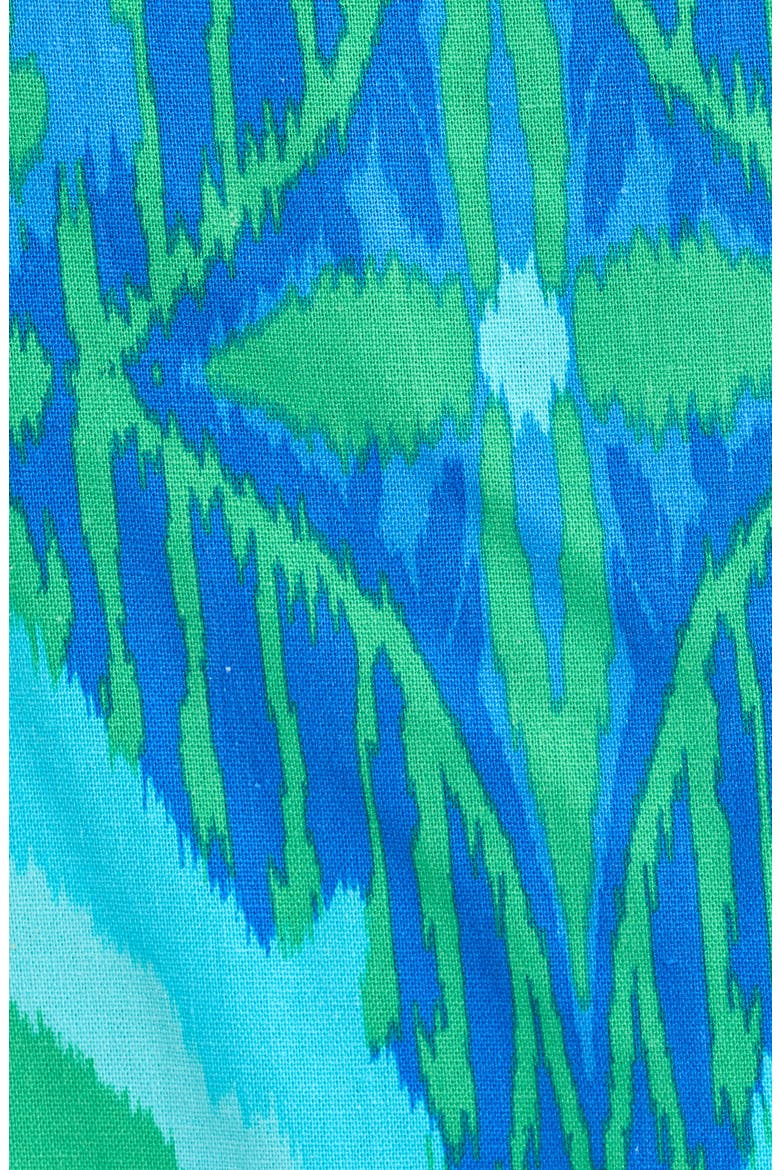 Blissy Tropical Yari Tie Strap Tank, Alternate, color, KELLY-BLUE-MUL