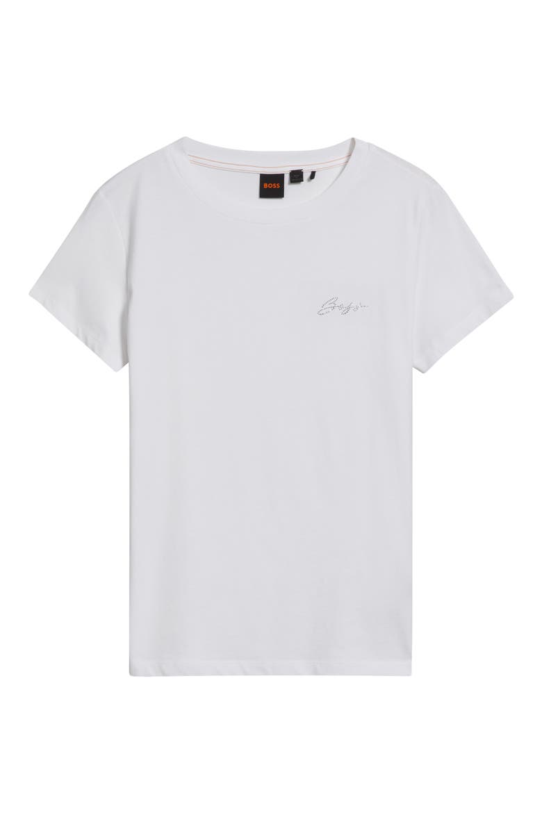 Esogo Cotton T-Shirt, Alternate, color, WHT