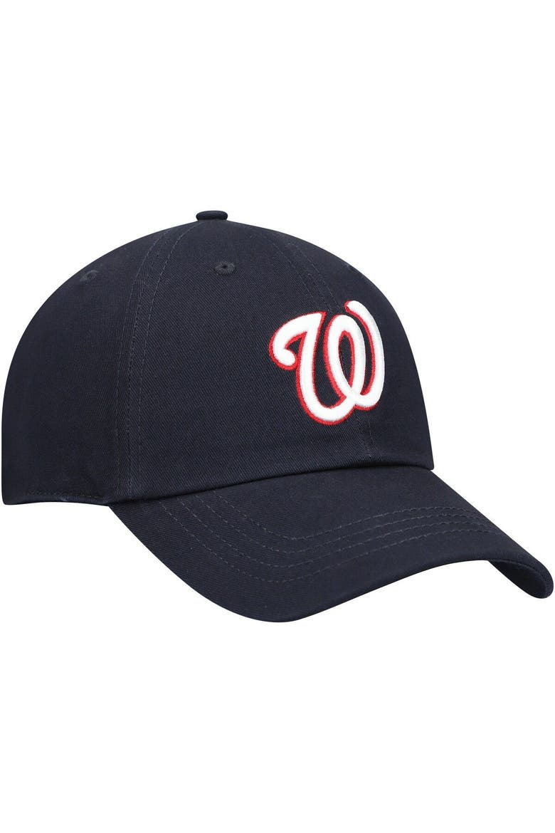 Women's '47 Navy Washington Nationals Team Miata Clean Up Adjustable Hat, Alternate, color, Navy