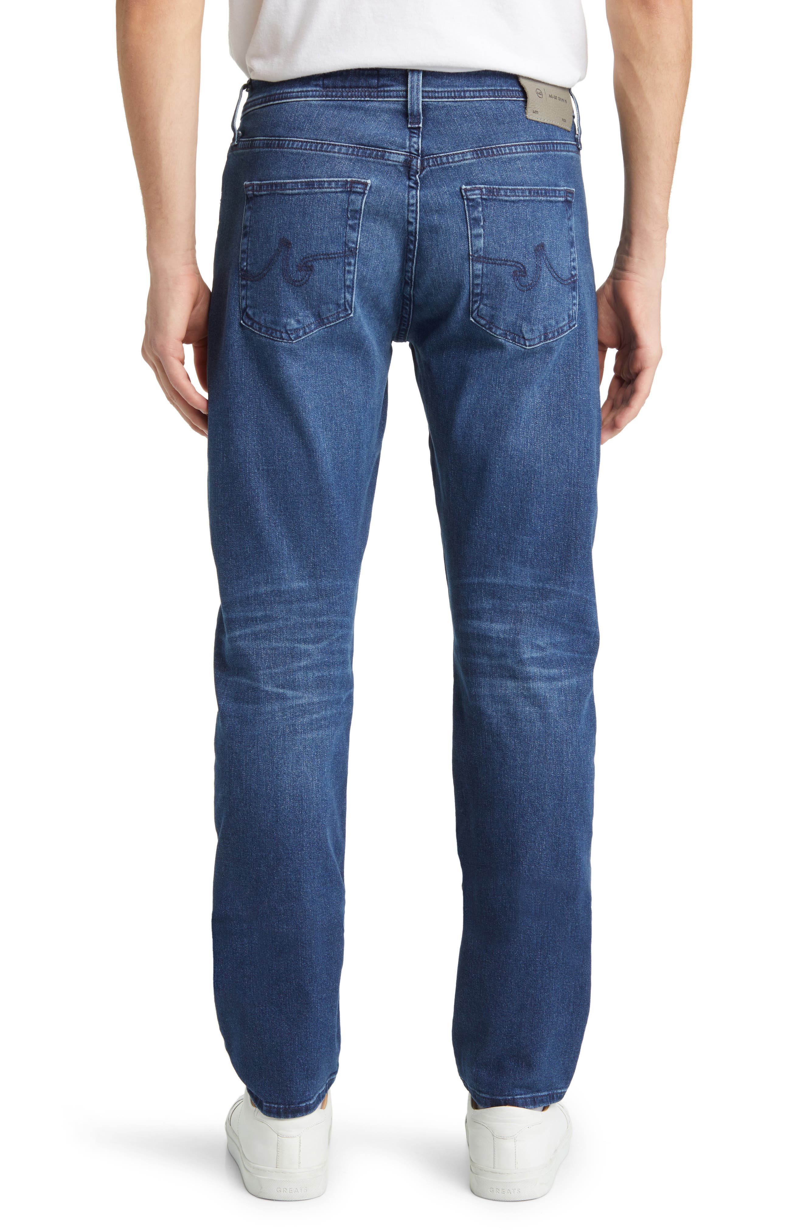 Мужские джинсы AG Everett Slim Straight Leg Jeans — фото 2