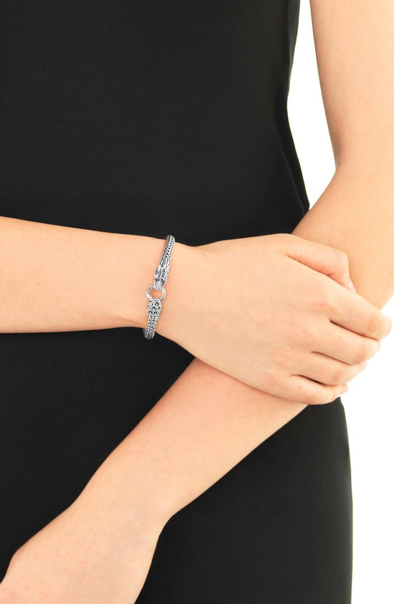 John Hardy Legends Naga 5mm Station Bracelet, Alternate, color, 