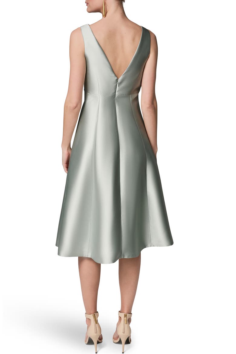 Sleeveless A-Line Dress, Alternate, color, BLUE FROST