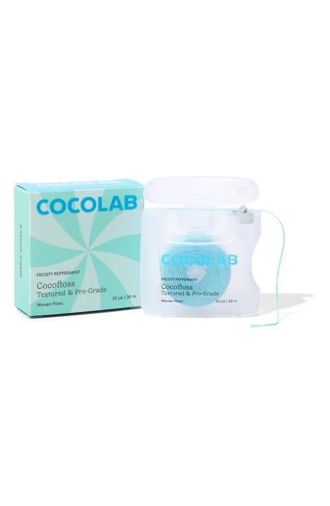 Cocofloss Refillable Frosty Peppermint Dental Floss