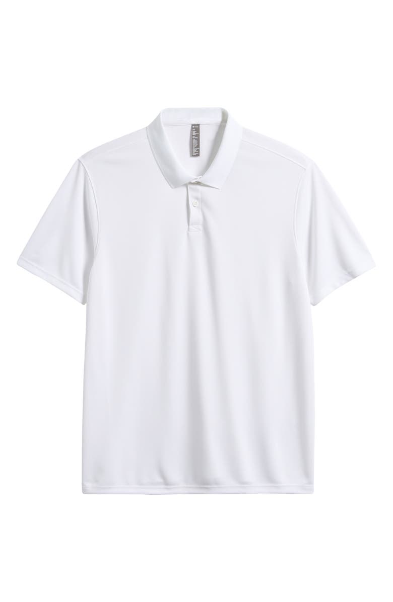 Zella Pitch Piqué Polo, Alternate, color, White