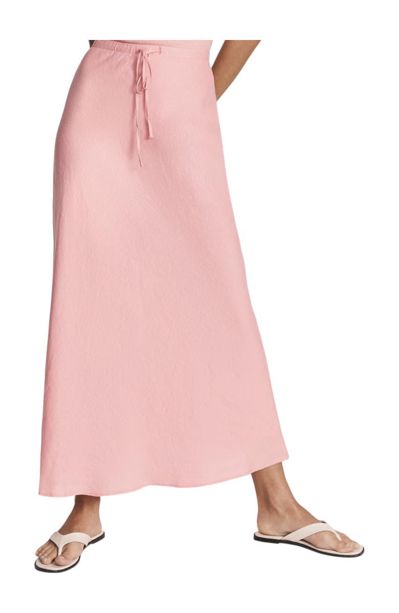 MINT VELVET Linen Slip Maxi Skirt, Main, color, 