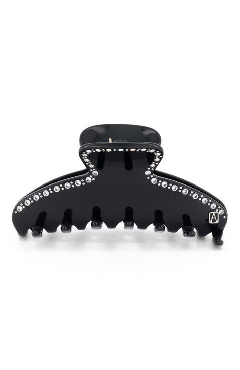 Acetate And Strass Saint Germains Claw Clip