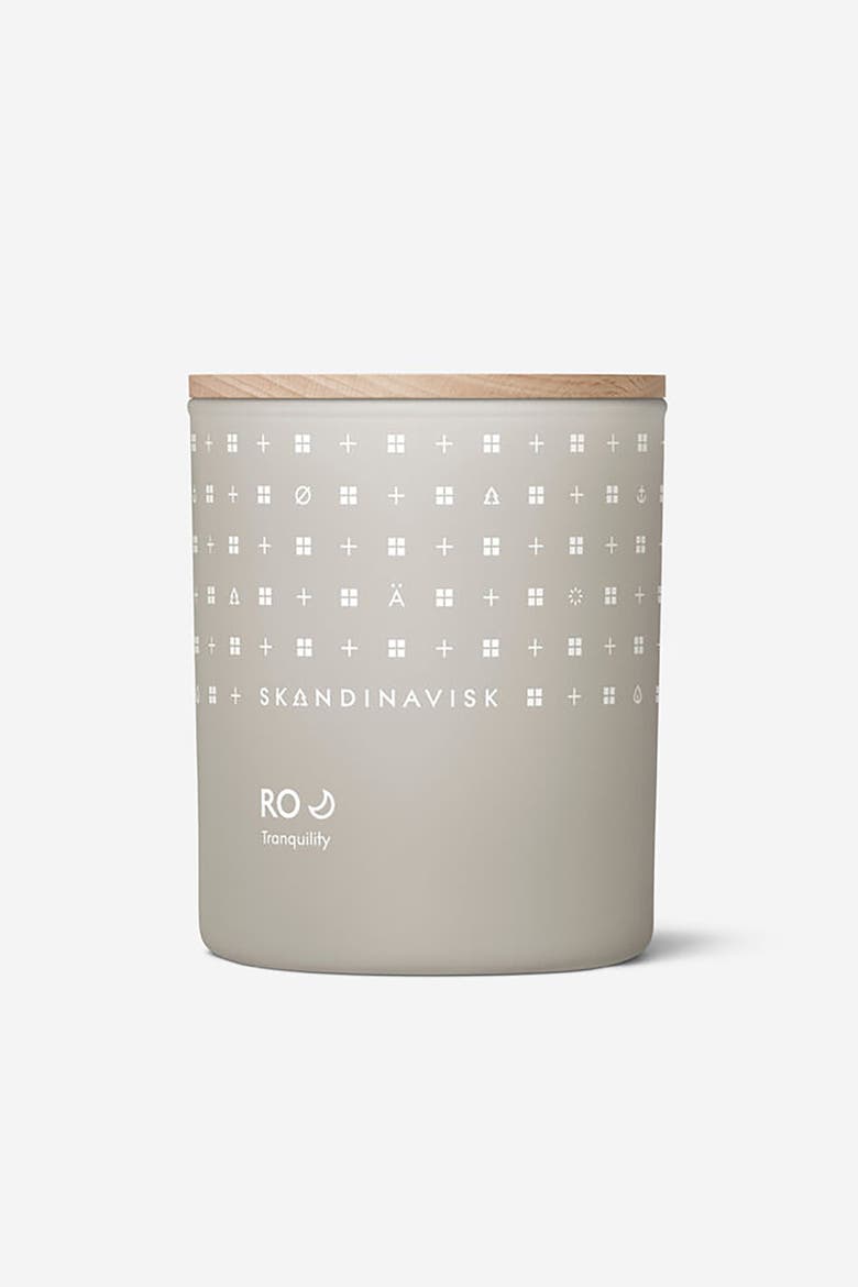 RO Scented Candle 200g, Main, color, Brown
