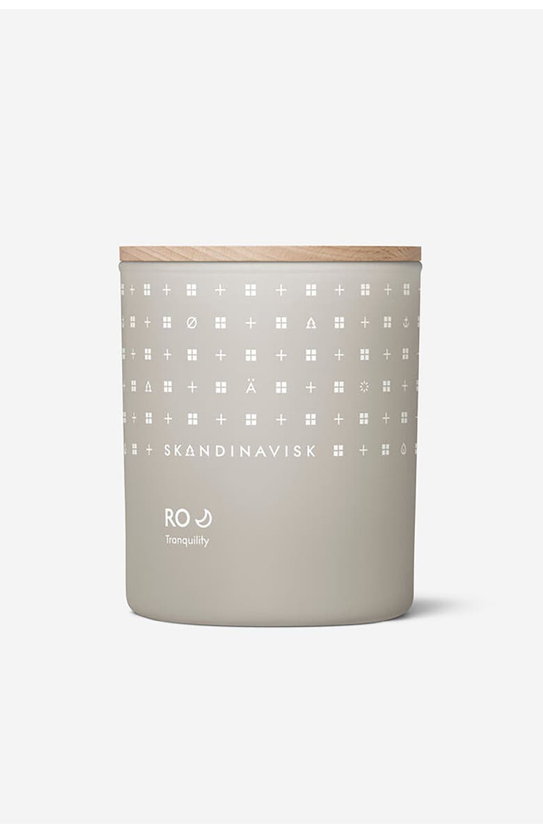 SKANDINAVISK RO Scented Candle 200g, Main, color, Brown