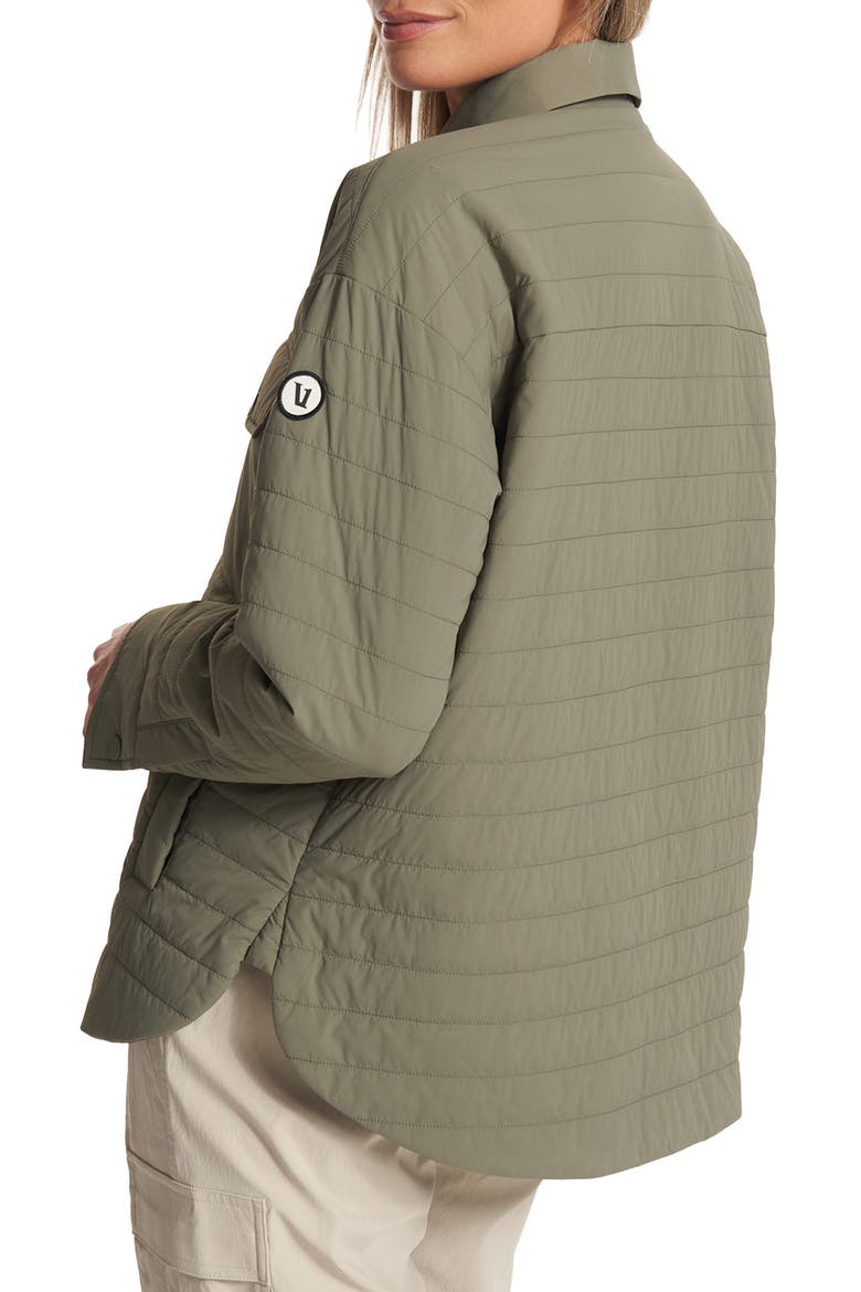 Canyon Insulated Shirt Jacket, Alternate, color, PISTACHIO