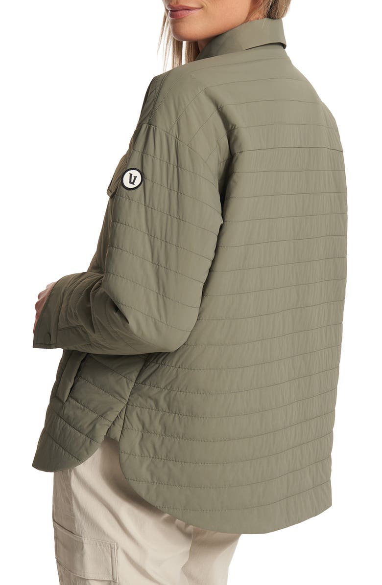 Vuori Canyon Insulated Shirt Jacket, Alternate, color, Pistachio