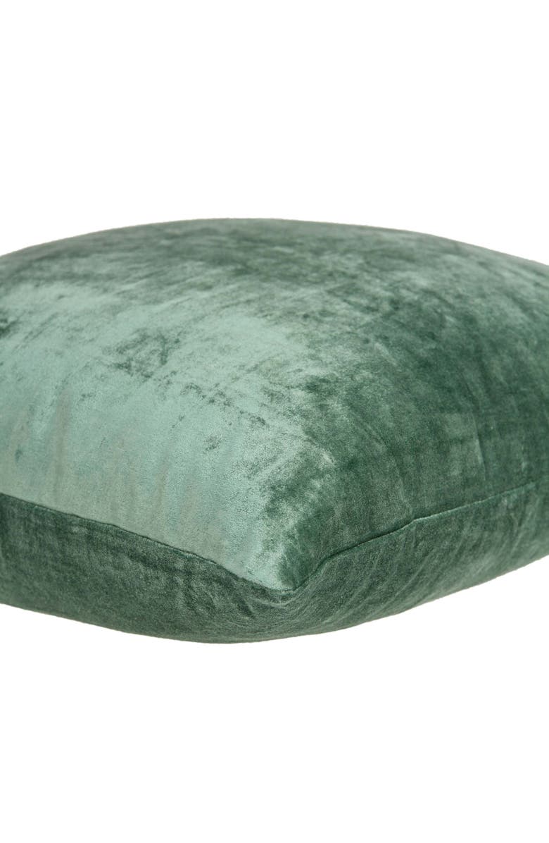 PARKLAND COLLECTION Square Transitional Throw Pillow, Alternate, color, Green