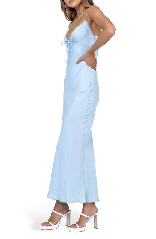 Princess Polly Emily Maxi Dress In Blue
