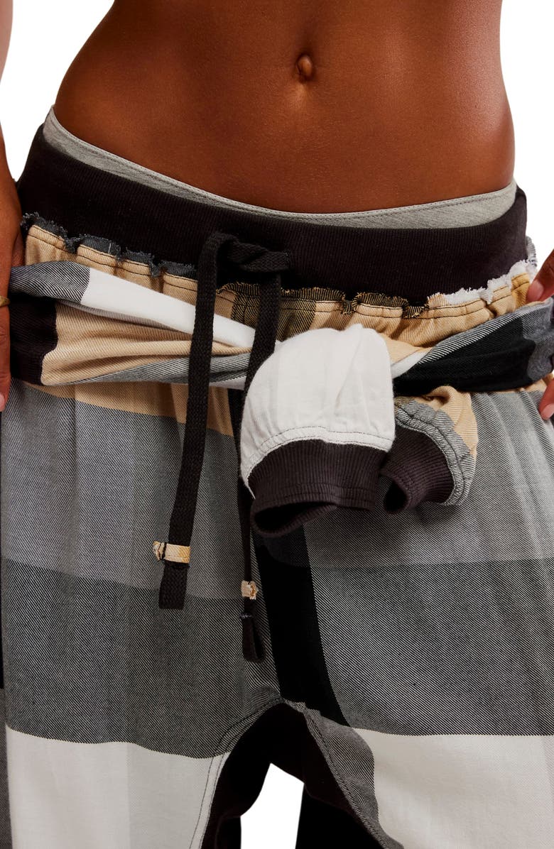 Free People Sugar Cookie Flannel Pajama Pants, Alternate, color, 