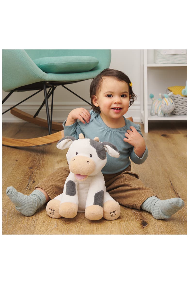 Buttermilk the Cow Singing Plushie, Alternate, color, WHITE
