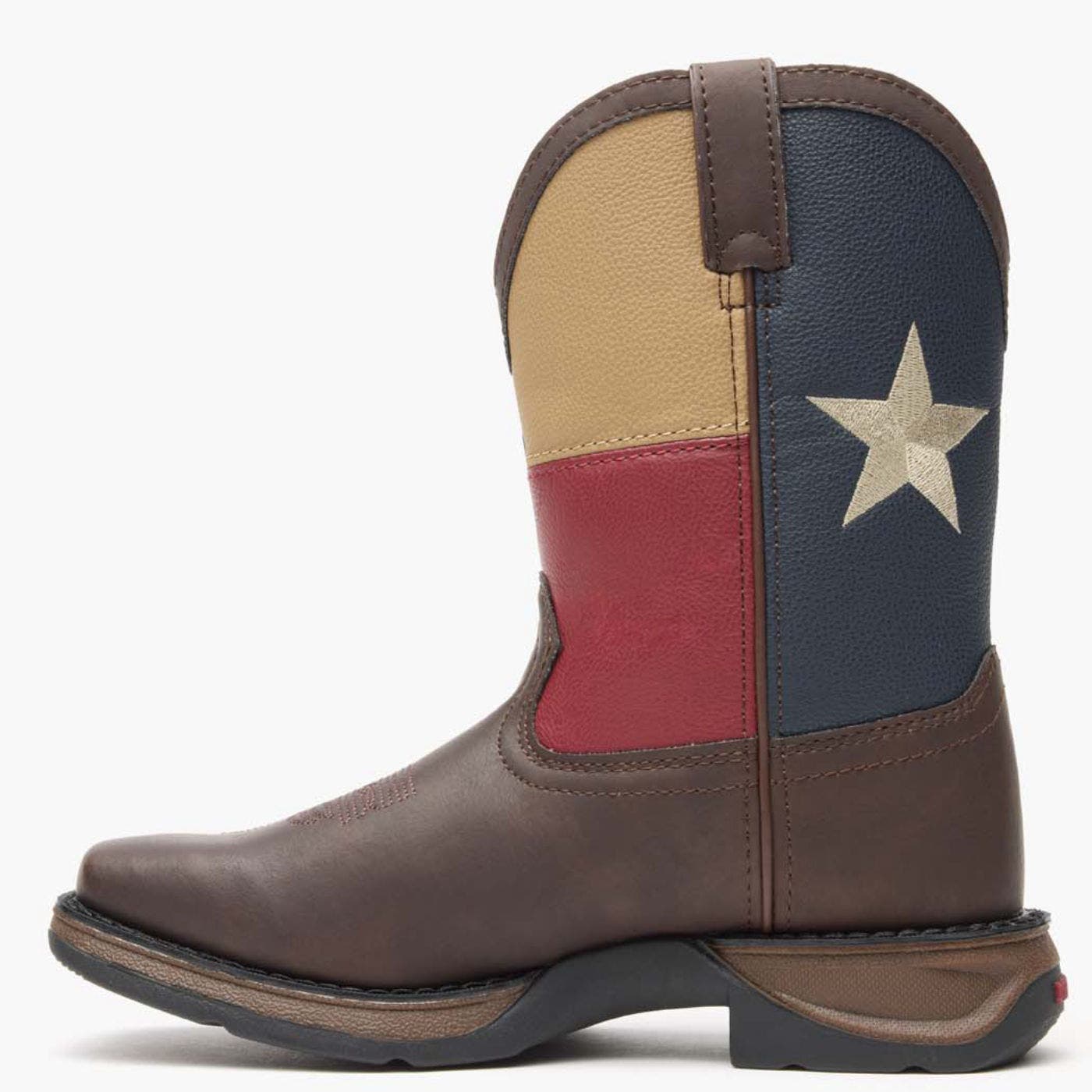 DURANGO Lil
  Kids
 Texas Flag Western Boot, Alternate, color, Brown And Texas Flag