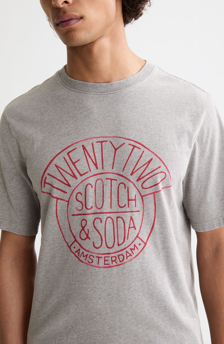 Scotch & Soda Graphic T-Shirt, Alternate, color, Grey