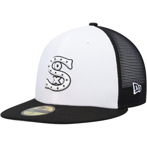Men's New Era White/Black Chicago White Sox 2023 On-Field Batting Practice 59FIFTY Fitted Hat