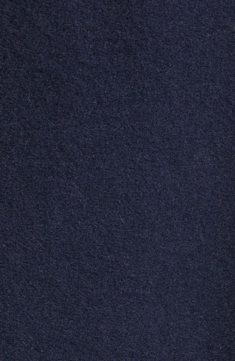 Sporty & Rich Nautical Embroidered Polar Fleece Half Zip Sweatshirt, Alternate, color, Dark Navy