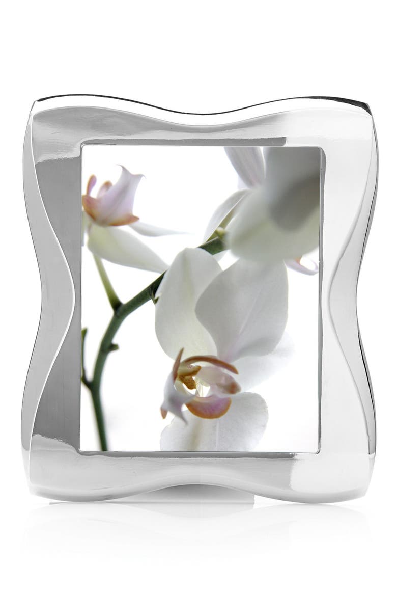 Bella Picture Frame, Main, color, SILVER
