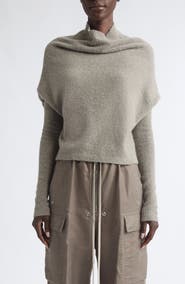 Rick Owens Crater Cashmere Blend Sweater