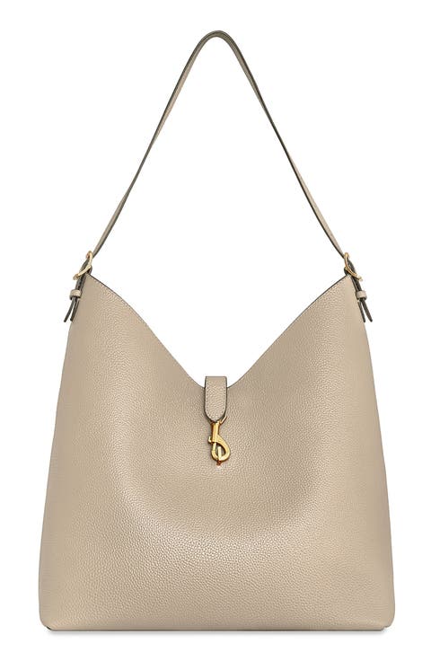 Megan Leather Hobo Bag