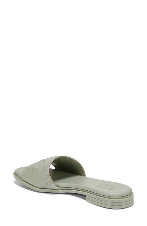Naturalizer Genevieve Slide Sandal In Pistachio Green