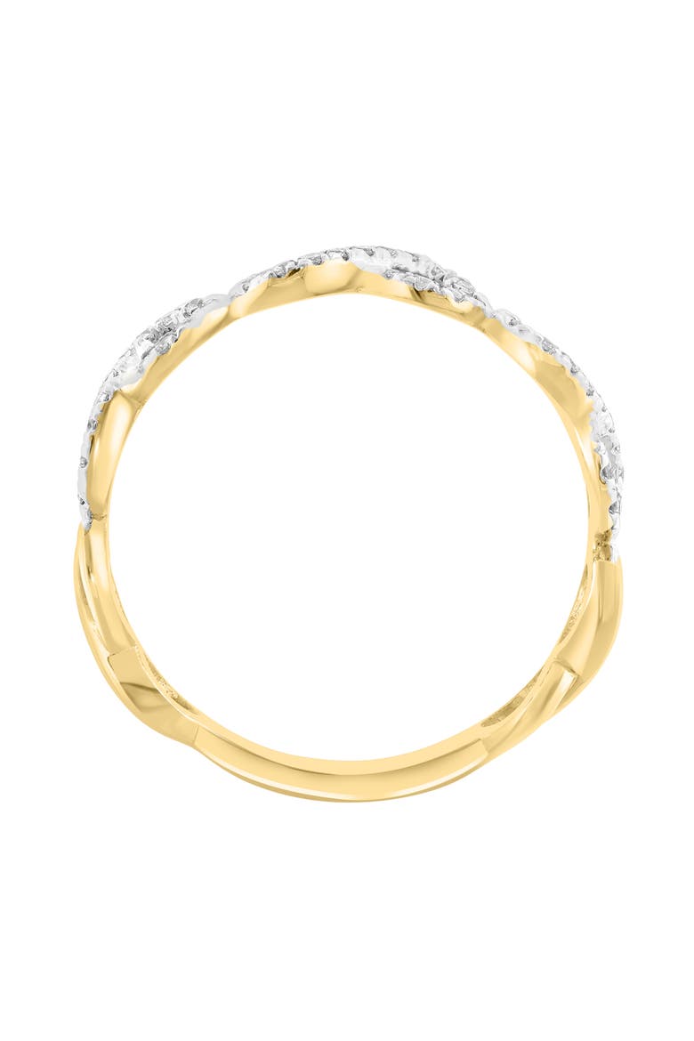 Diamond Infinity Ring, Alternate, color, GOLD