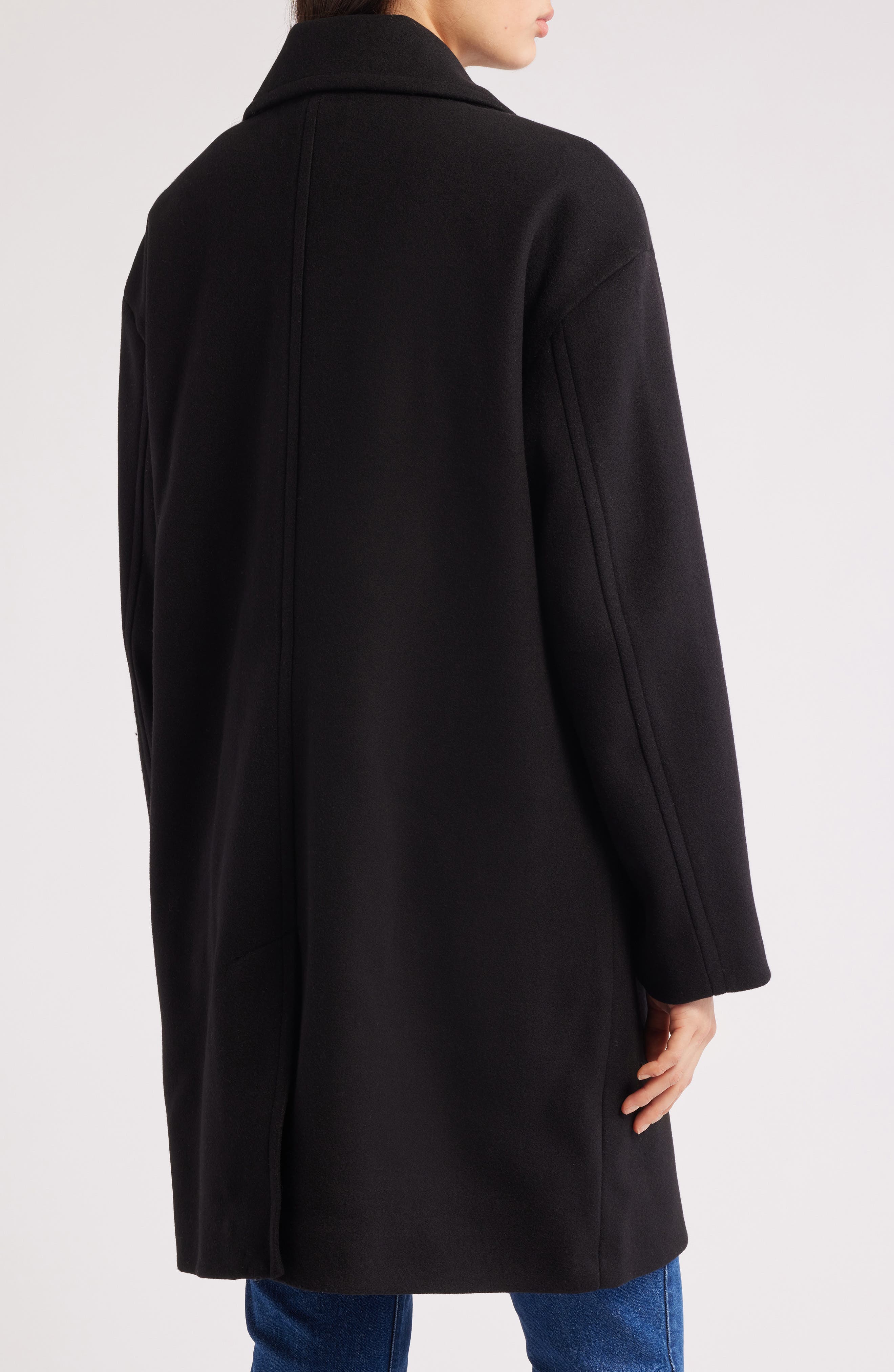 Boxy Double Breasted Coat - image 2