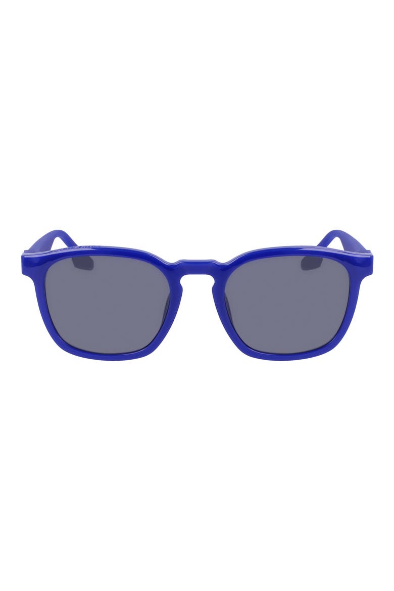 Restore 52mm Square Sunglasses, Main, color, MILKY CONVERSE BLUE