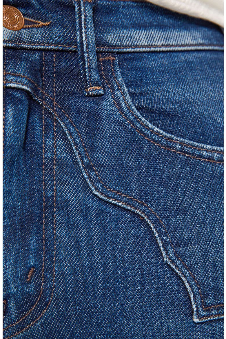 The Buckle Bunny Hustler Skimp High Waist Bootcut Jeans, Alternate, color, COSMIC COWGIRL
