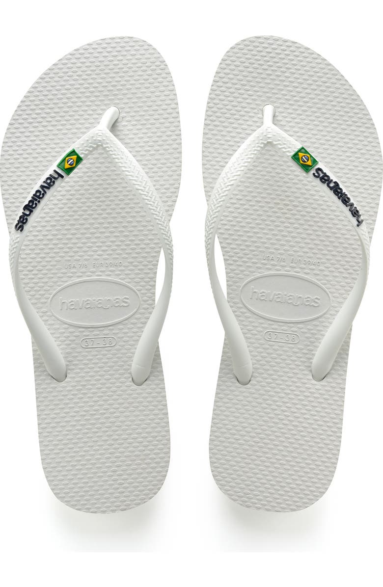 Havaianas Slim Brazil Flip Flop, Alternate, color,