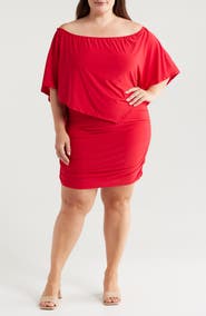 24seven Comfort Apparel Convertible Neck Body-Con Dress