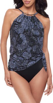Magicsuit® Shell Beach Parker Skirted One-Piece Swimsuit