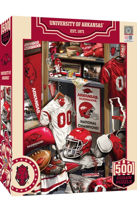 Arkansas Razorbacks Locker 500pc Puzzle