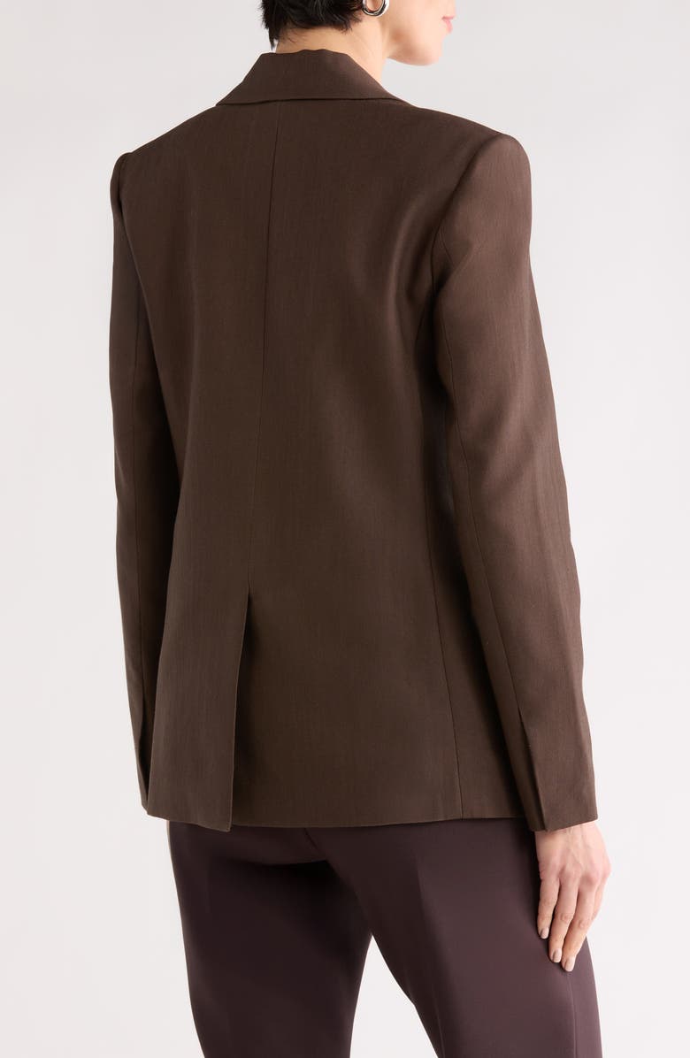 A.L.C. Mel Notch Lapel Blazer, Alternate, color, Dark Carob