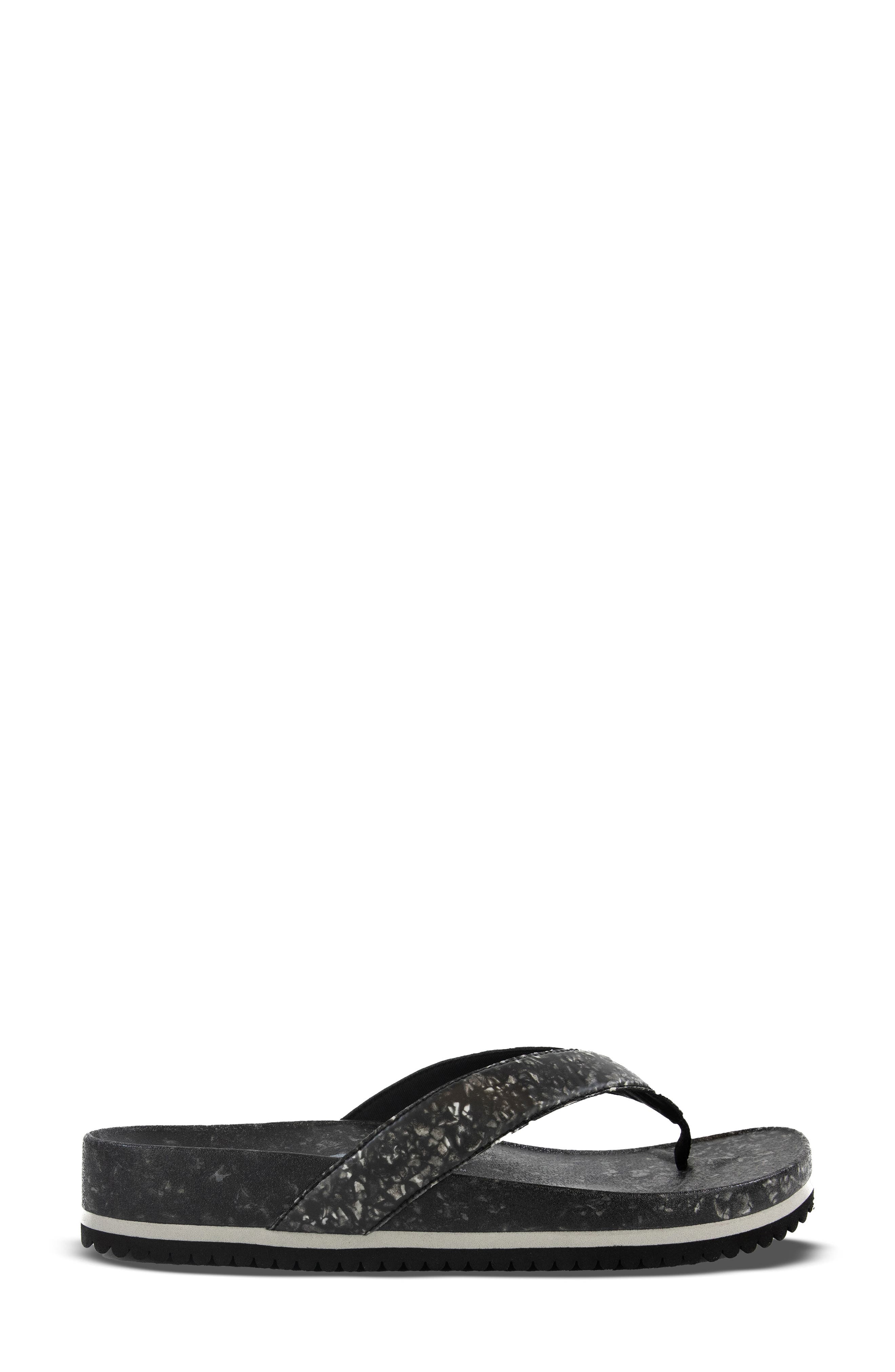 FLEKS West Beach Flip Flop, Alternate, color, Night