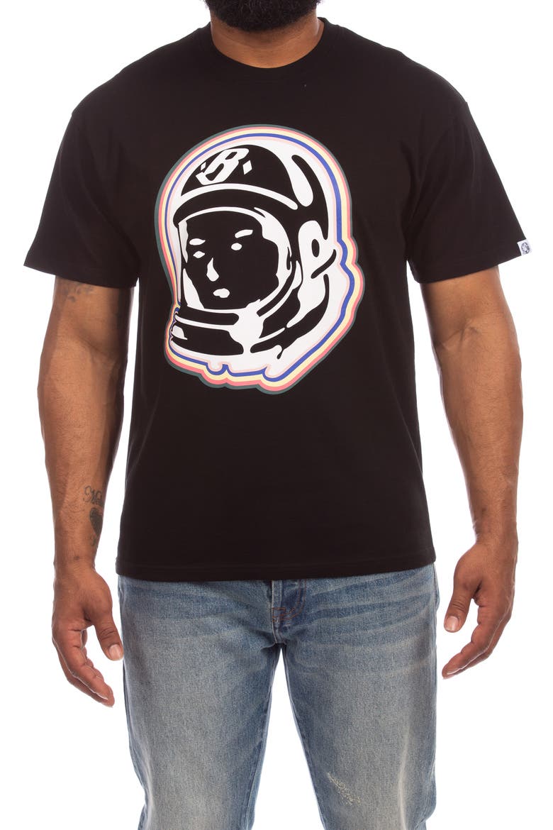 BB Helmet Rings Cotton Graphic T-Shirt, Main, color, BLACK