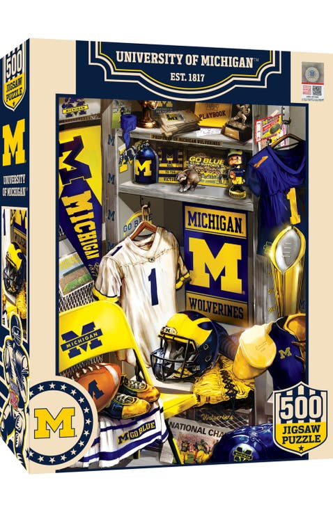 Michigan Wolverines Locker 500pc Puzzle