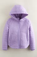 Zella Girl Kids' Quilted Hooded Jacket