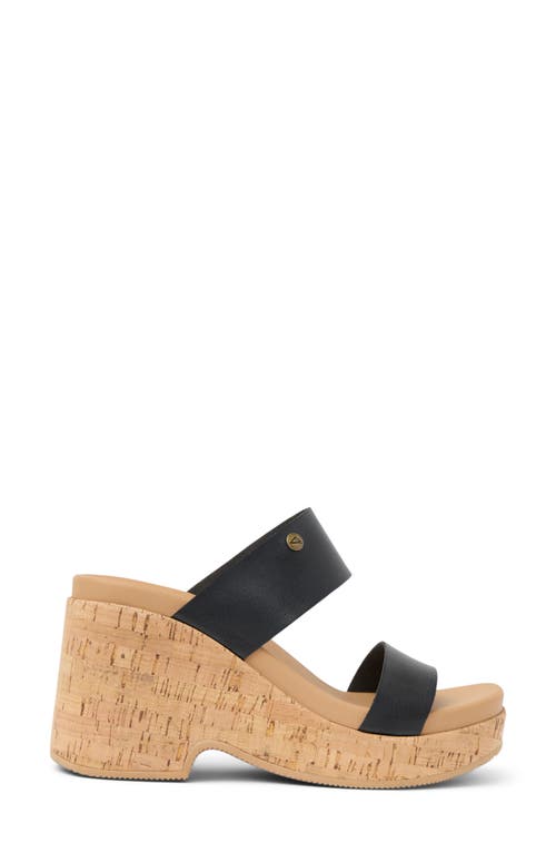 Reef Sunset Ibiza Platform Slide Sandal