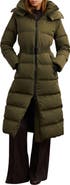 Reiss Colette Quilted Longline Puffer Jacket