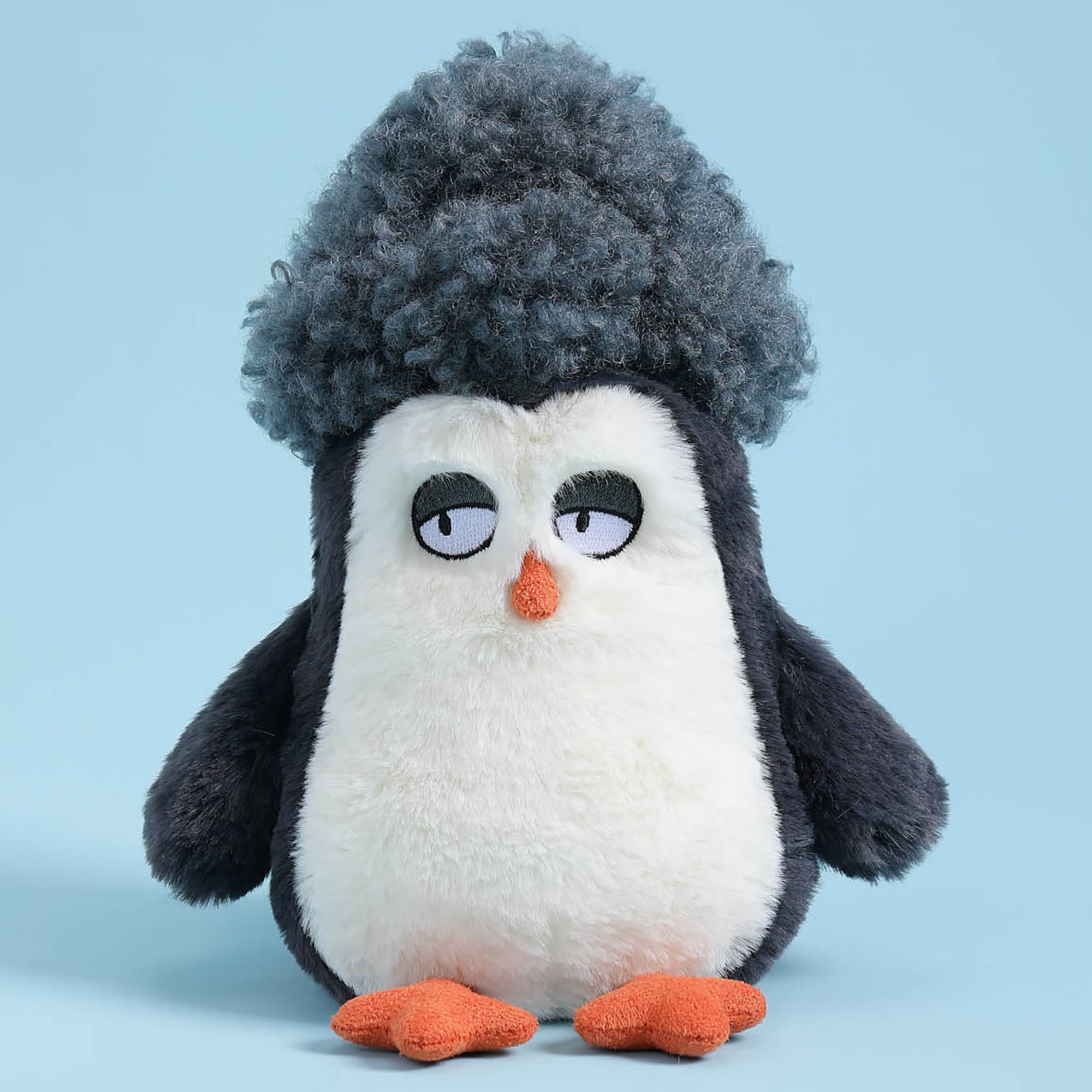 McHugs 7 Inch Afro Hair Penguin Weighted Stuffed Animal | Nordstrom