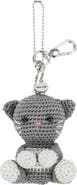 The Sak Yarnicharmz Hand Crochet Dangle - Black Cat