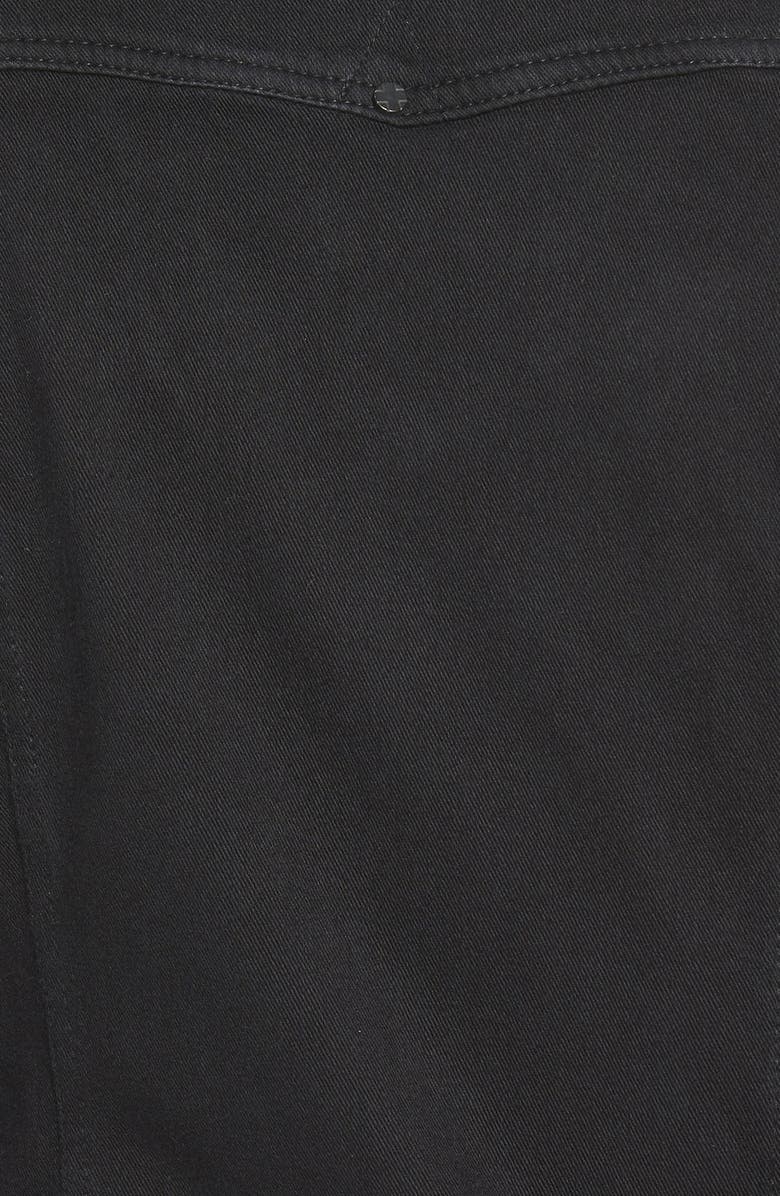 Liverpool Los Angeles Liverpool Jeans Co. Knit Denim Jacket, Alternate, color, Black Rinse